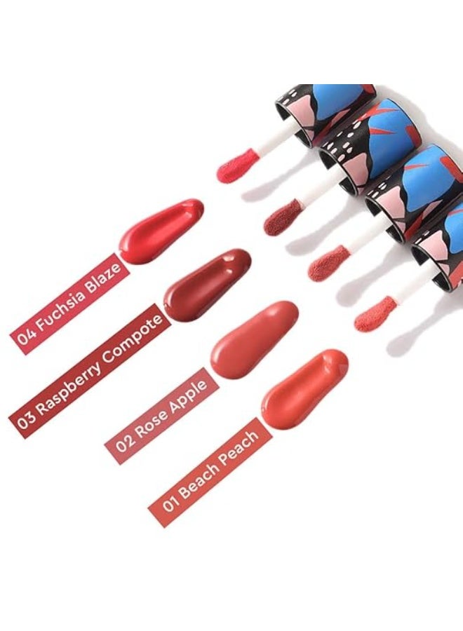 كيرو مُلوّن الشفاه والخدود كيرو أفتر جلو - فوشيا بليز، 5 غرام | مرطب، قابل للتطبيق بطبقات، خفيف الوزن | غني بحمض الهيالورونيك وزيت بذور الكرامبي وزيت ثمر الورد | لون طبيعي، لمسة نهائية متجانسة - Image 4